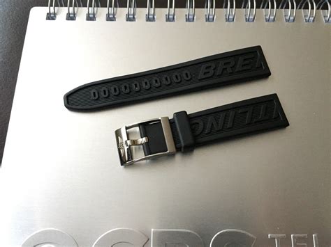 breitling rubber strap 20mm.